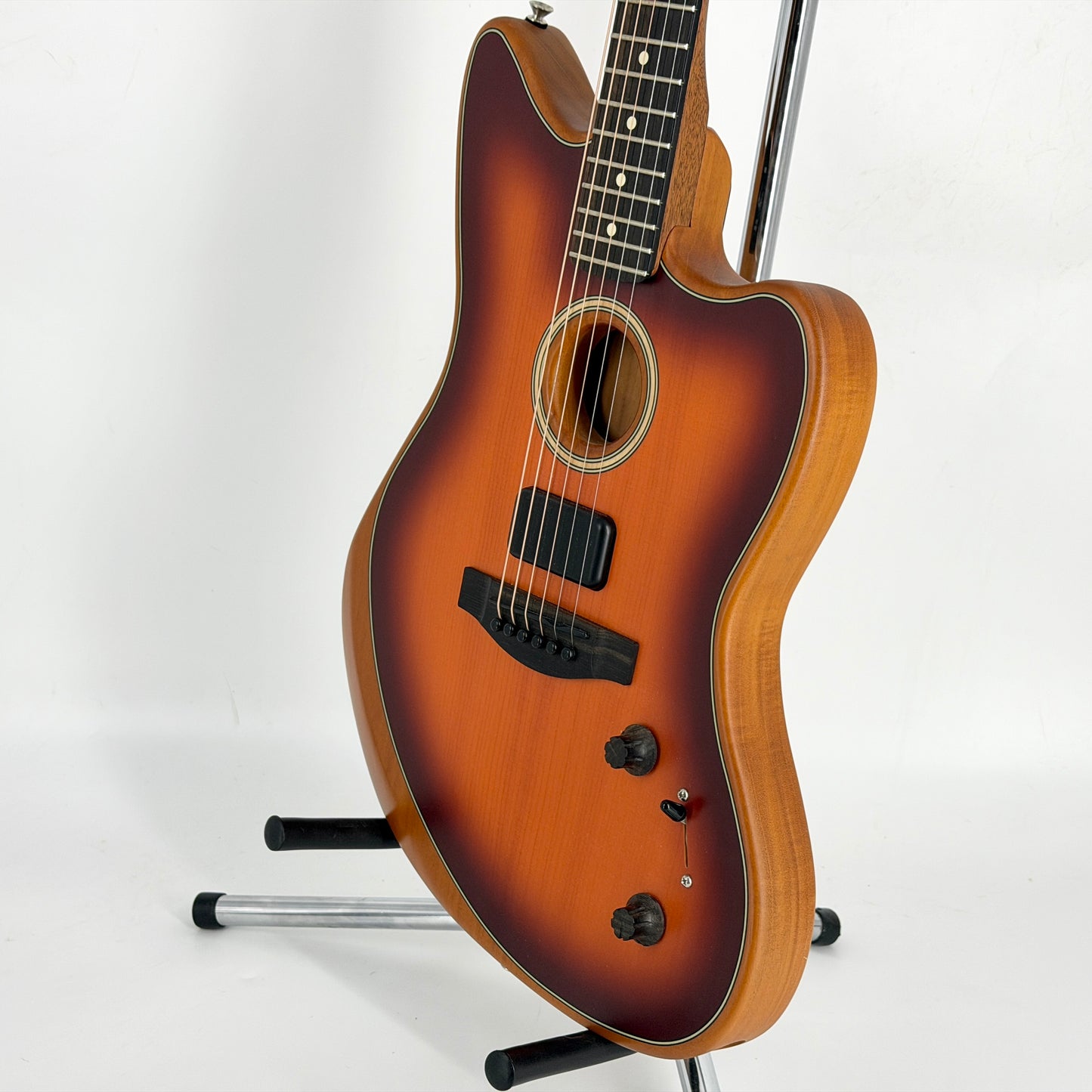 2021 Fender Acoustasonic Jazzmaster Acoustic/Electric - Tobacco Sunburst