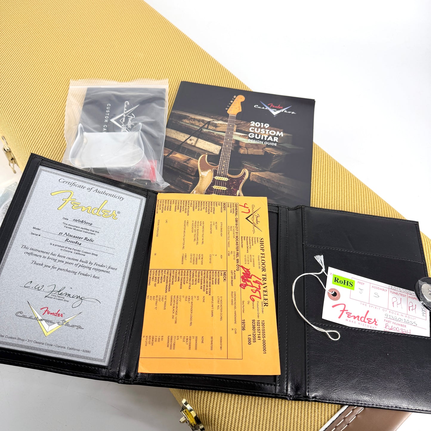 2019 Fender Custom Shop ’51 Nocaster Relic – Ocean Turquoise