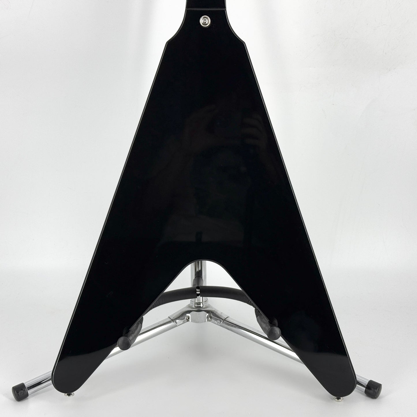 2024 Epiphone Inspired by Gibson Custom Jimi Hendrix Love Drops Flying V - Ebony
