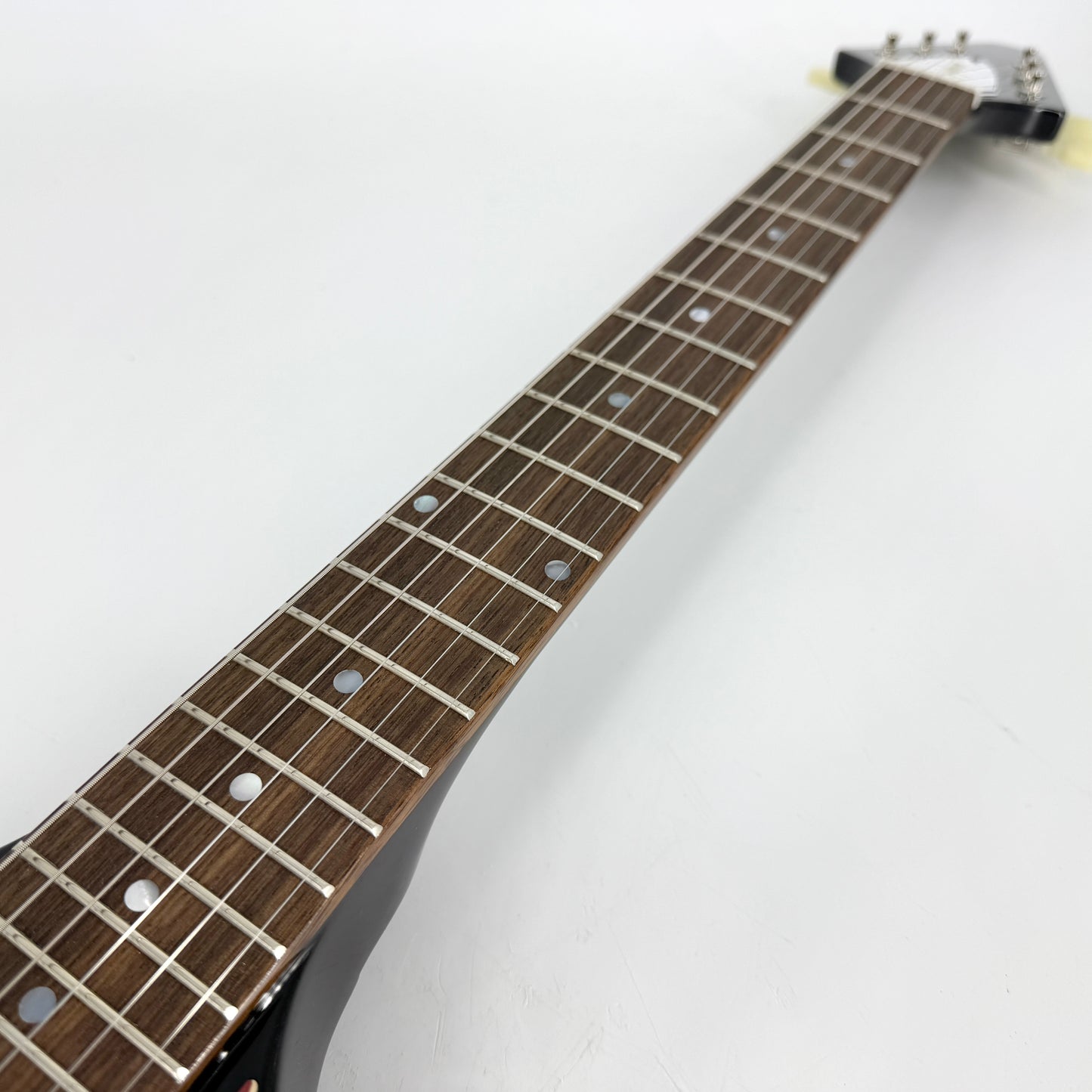 2024 Epiphone Inspired by Gibson Custom Jimi Hendrix Love Drops Flying V - Ebony