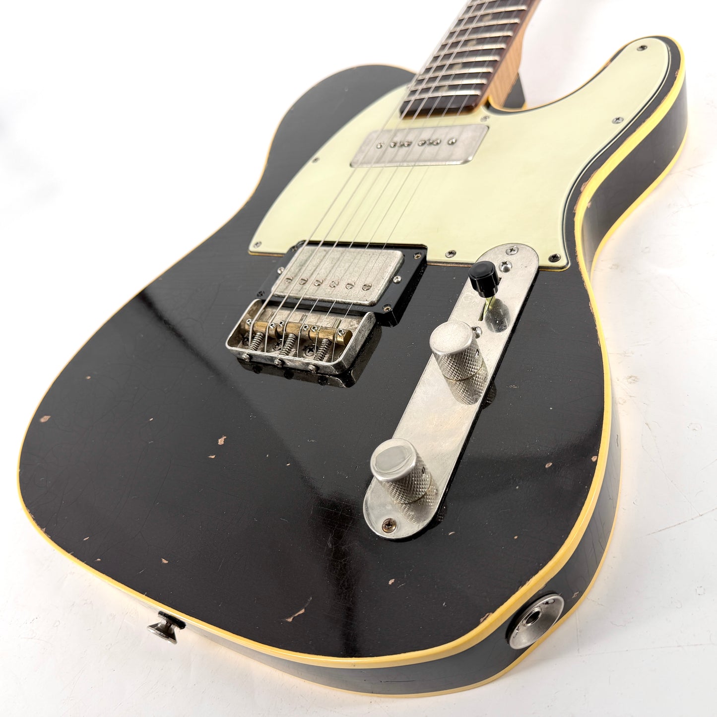 2024 Regent 7 Duo-Phonic Relic Custom Telecaster Relic - Black