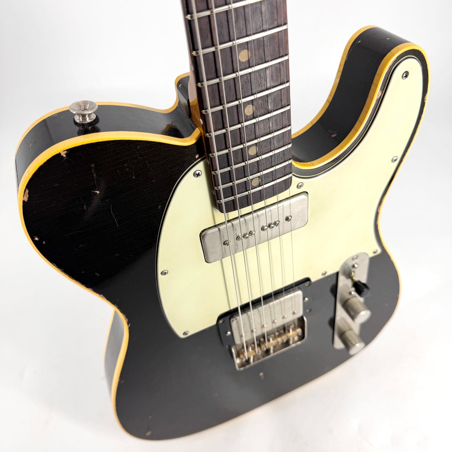 2024 Regent 7 Duo-Phonic Relic Custom Telecaster Relic - Black