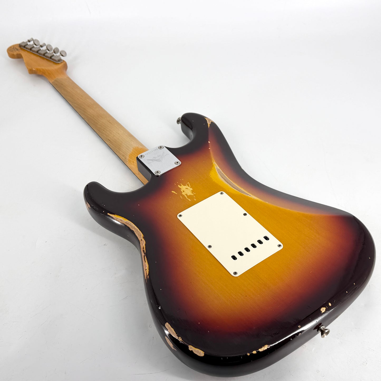 2018 Fender Custom Shop 60 Stratocaster Relic – Chocolate 3 Tone Sunburst