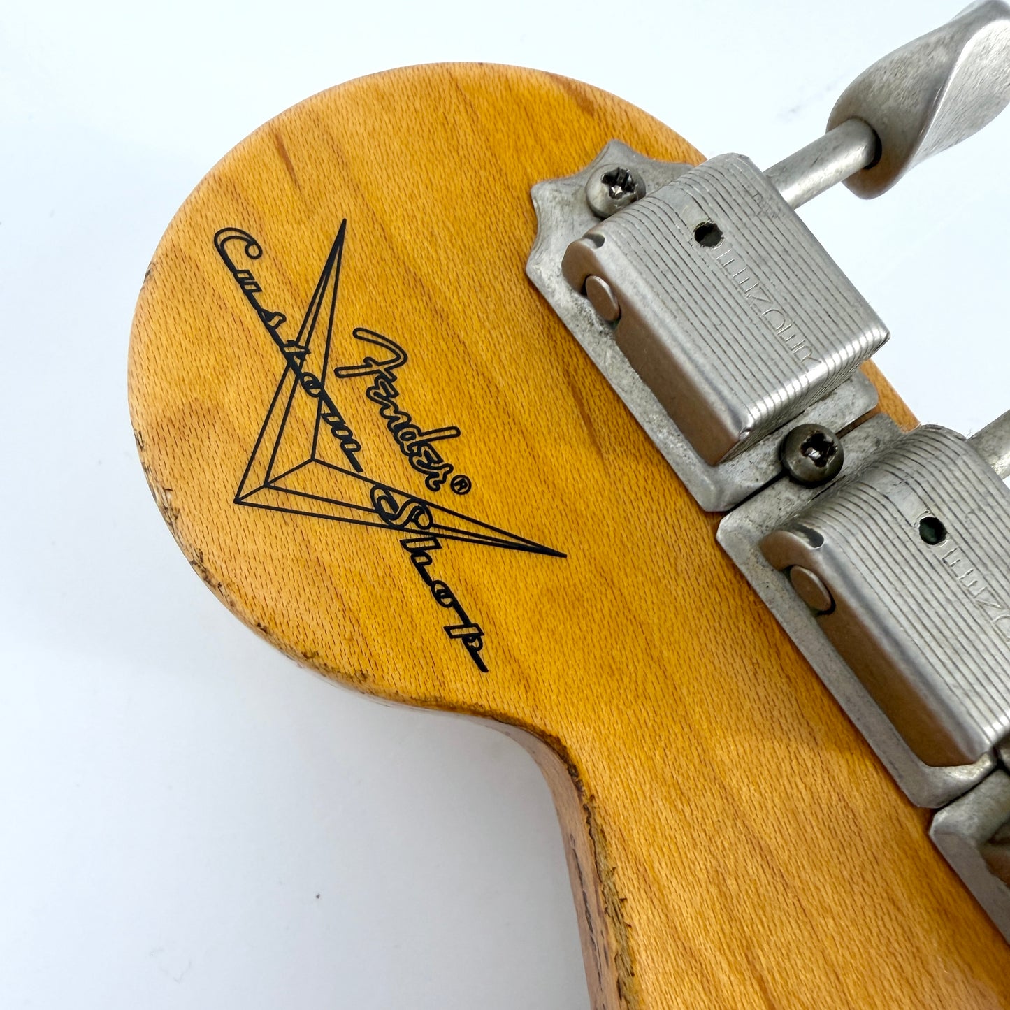 2018 Fender Custom Shop '63 Stratocaster Special Heavy Relic - Candy Tangerine over Sunburst