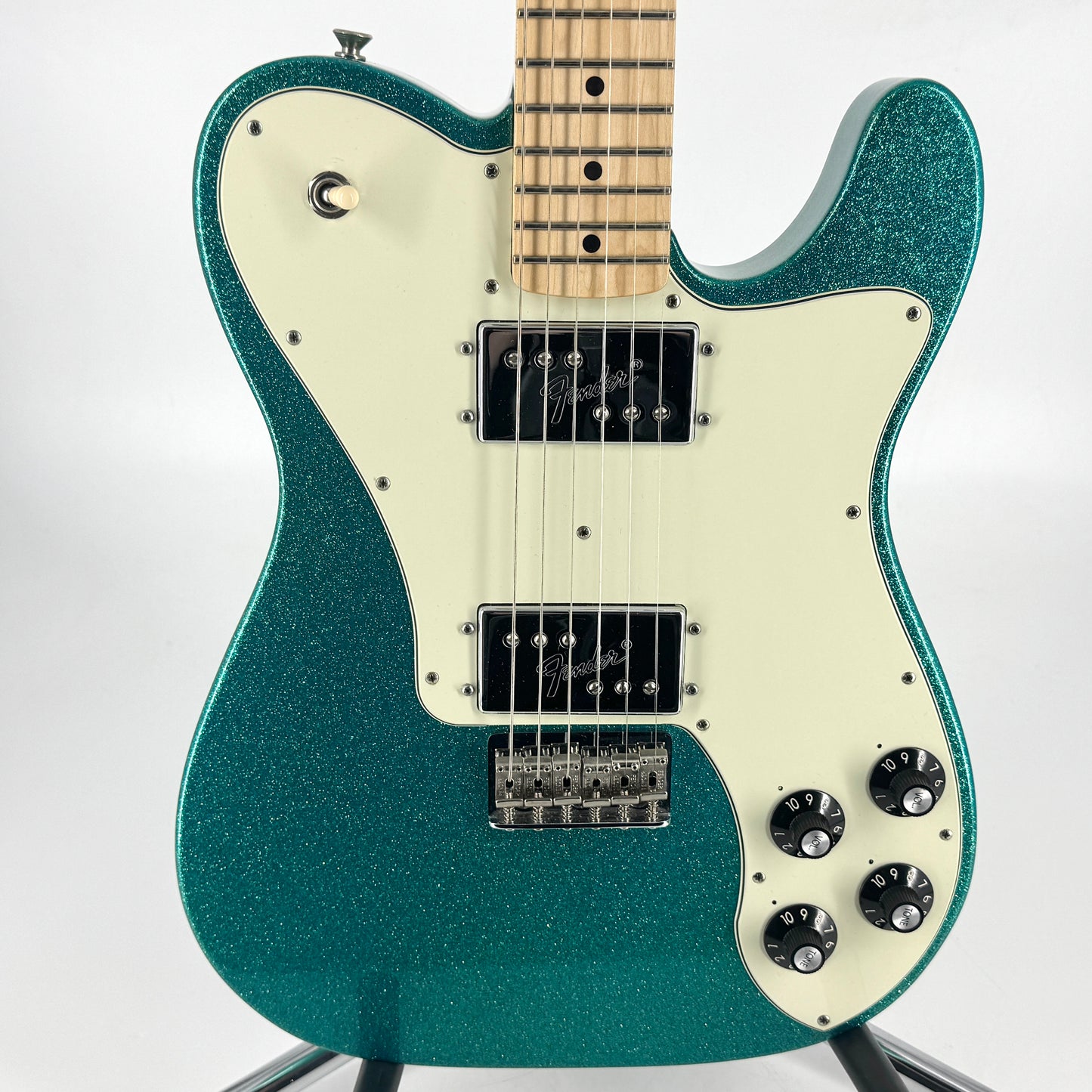 2012 Fender FSR Classic Series Limited Edition '72 Telecaster Deluxe - Aqua Flake Sparkle