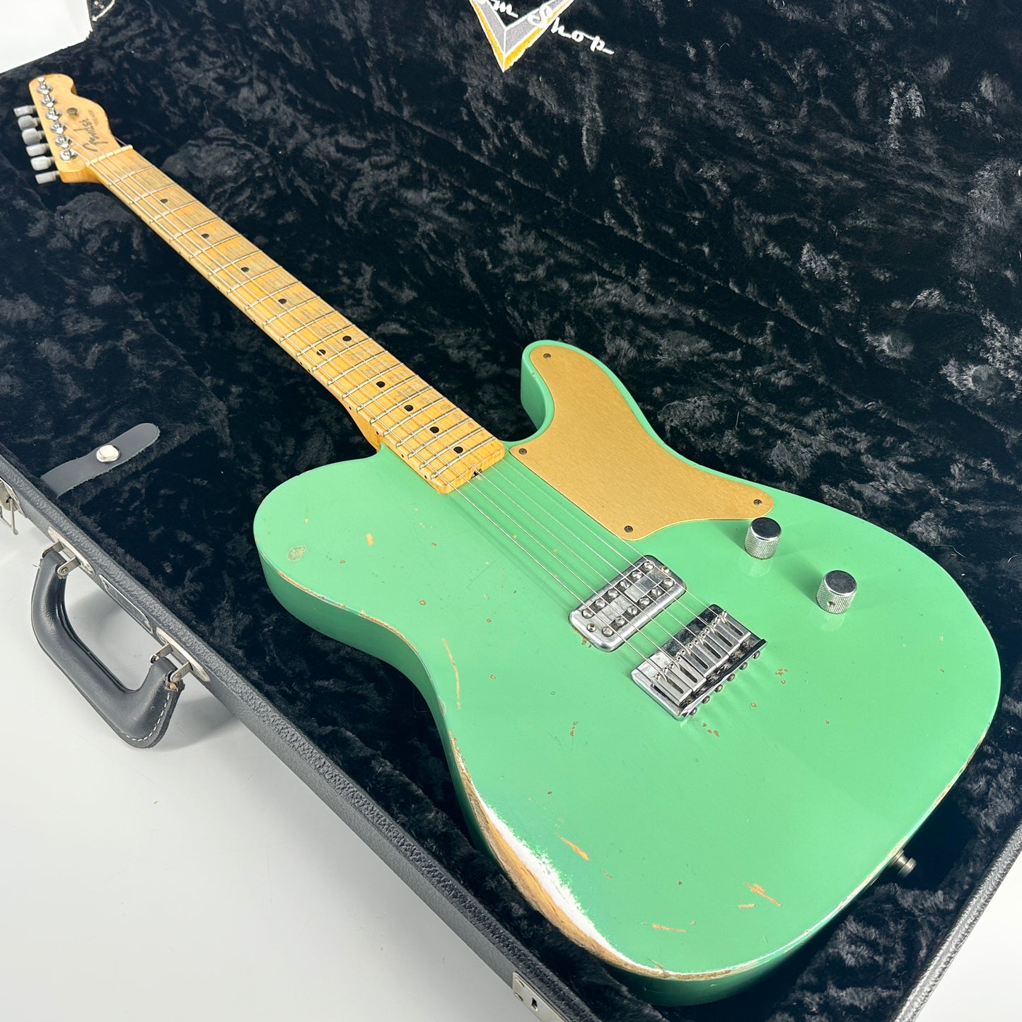 2013 Fender Custom Shop Jason Smith Masterbuilt Cabronita Telecaster Relic - Celadon Green