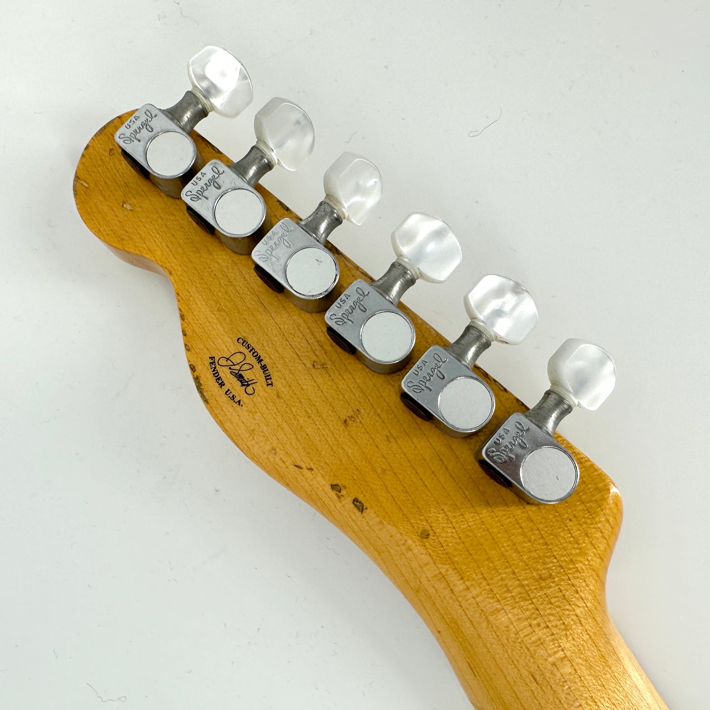 2013 Fender Custom Shop Jason Smith Masterbuilt Cabronita Telecaster Relic - Celadon Green