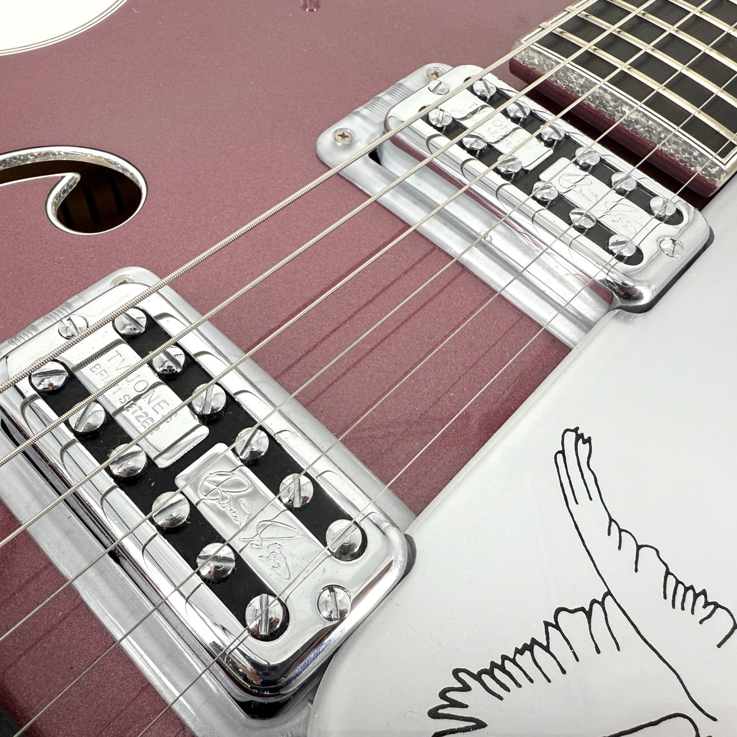 2015 Gretsch Falcon G6136T Limited Edition - Rose Metallic