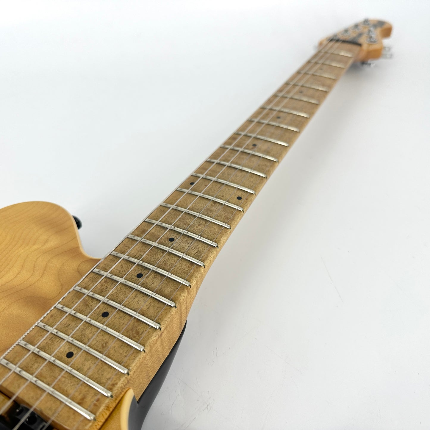 1999 Ernie Ball Music Man Axis Super Sport HH Hardtail - Translucent Gold