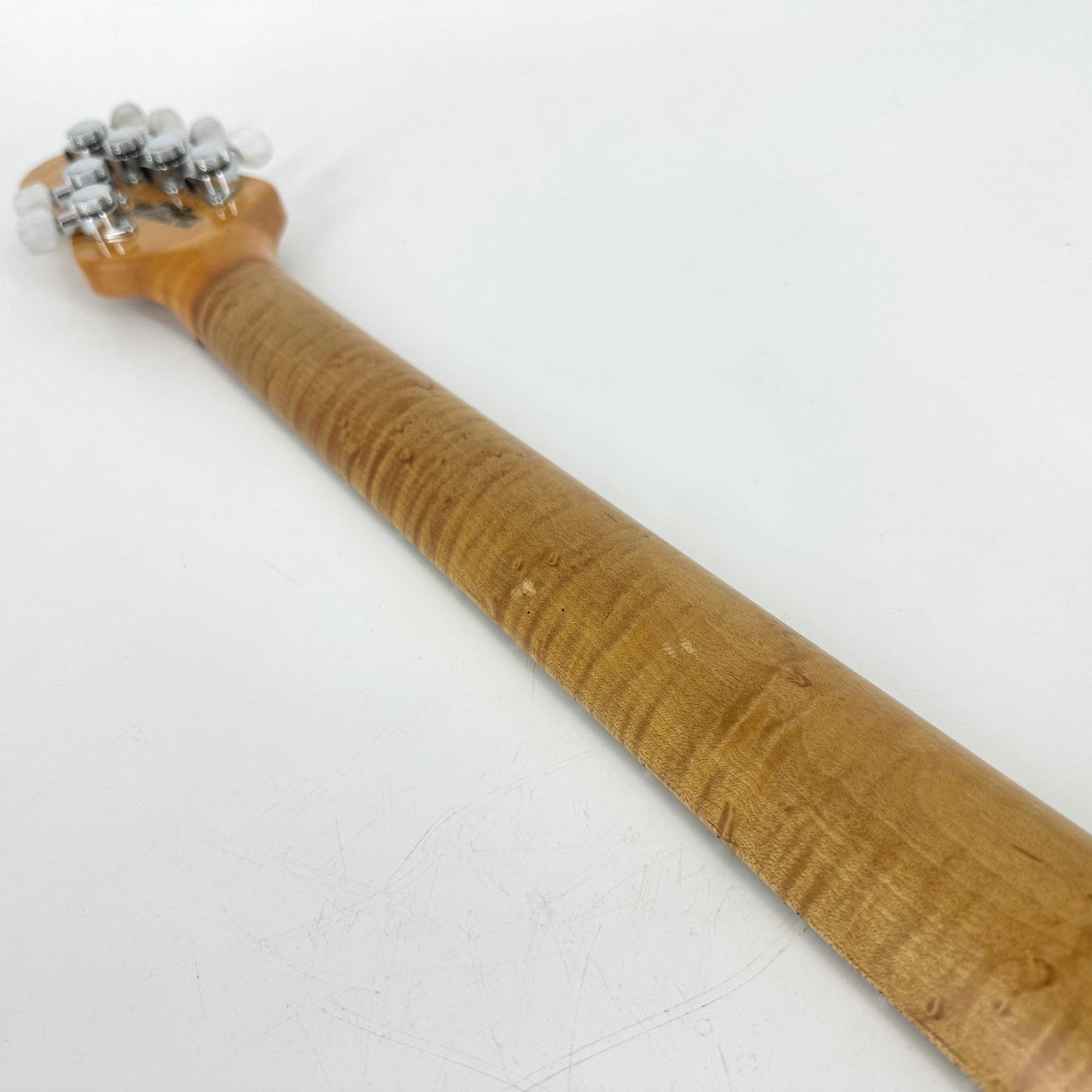 1999 Ernie Ball Music Man Axis Super Sport HH Hardtail - Translucent Gold