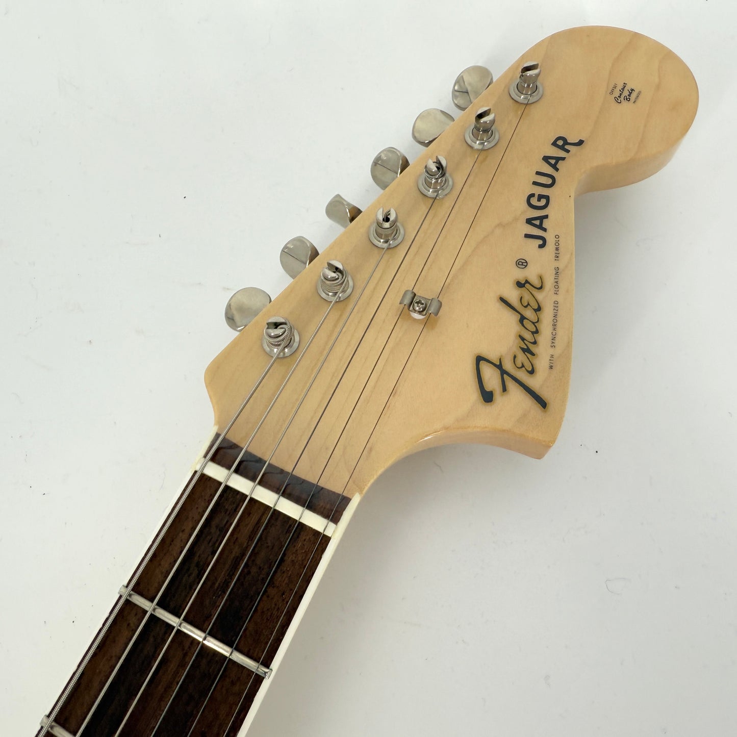 2012 Fender Japan Limited Edition Thinline Jaguar – Black