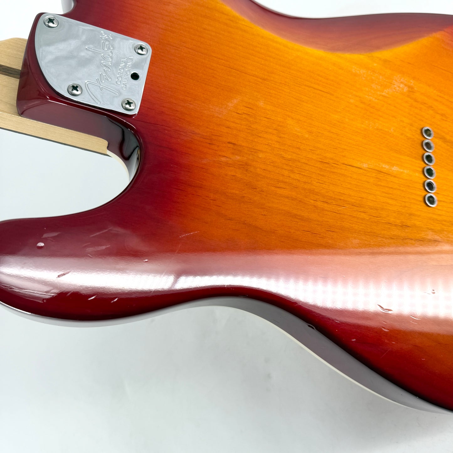 2012 Fender American Deluxe Telecaster – Aged Cherry Burst