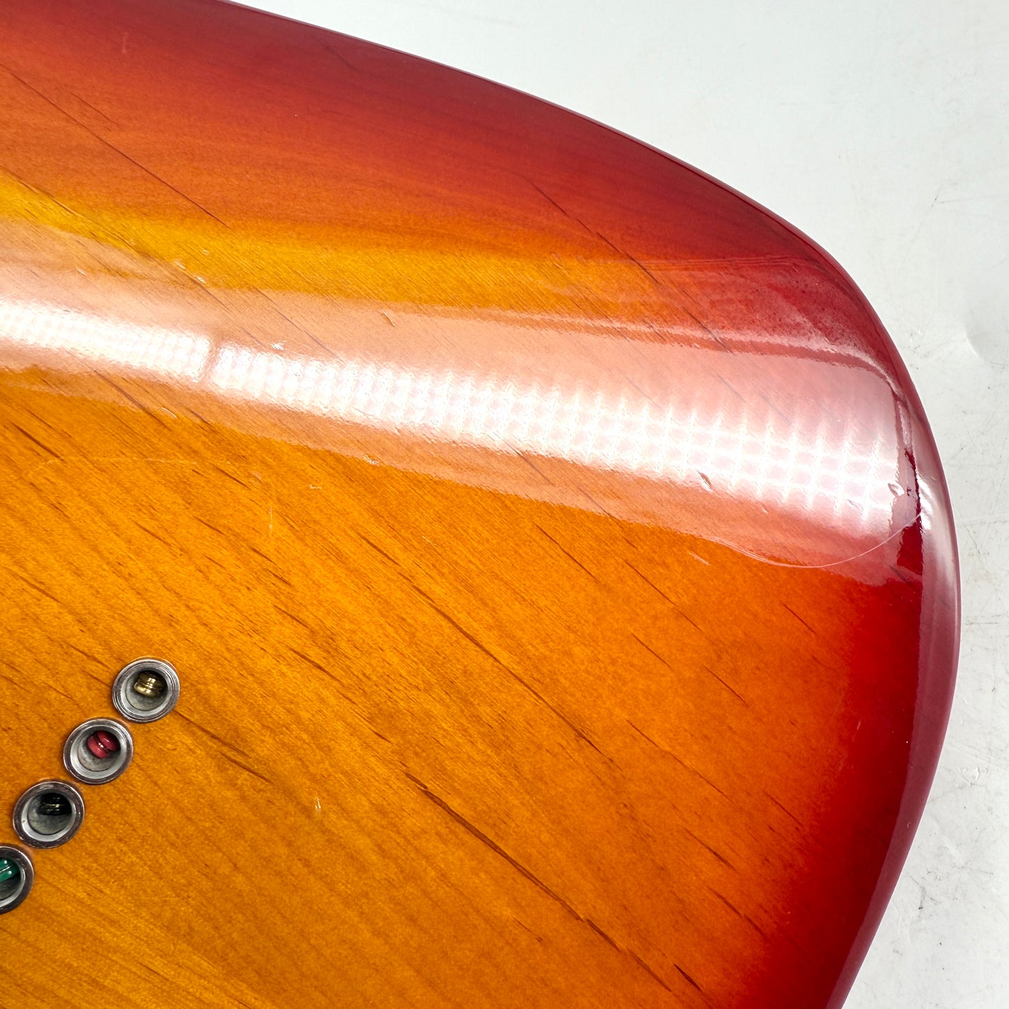 2012 Fender American Deluxe Telecaster – Aged Cherry Burst