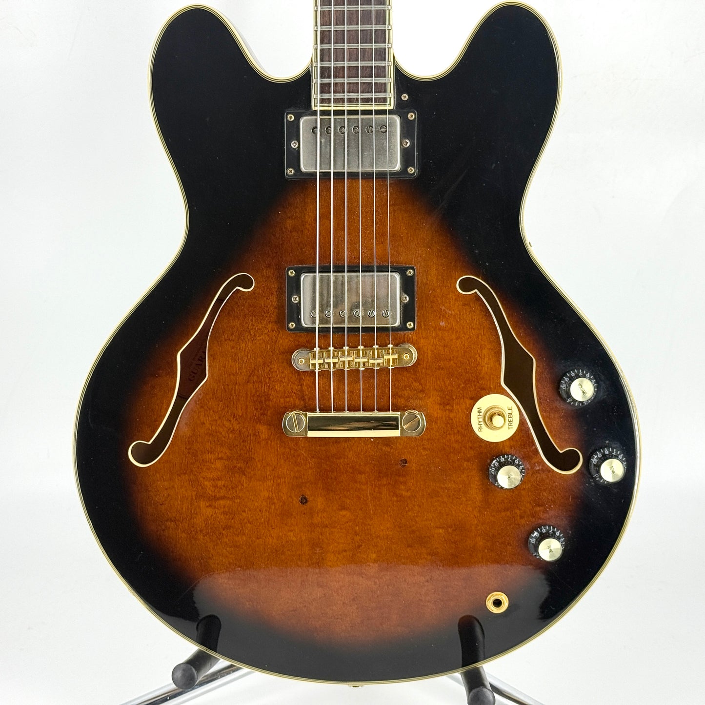 1996 Epiphone Korea Sheraton – Vintage Sunburst