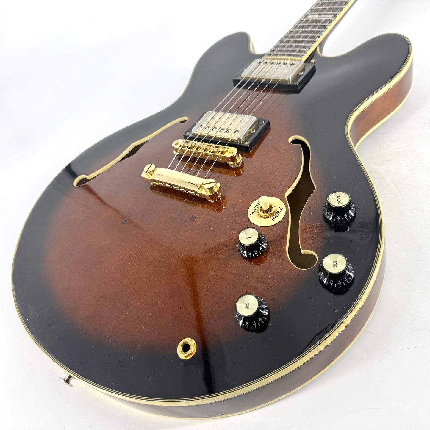 1996 Epiphone Korea Sheraton – Vintage Sunburst