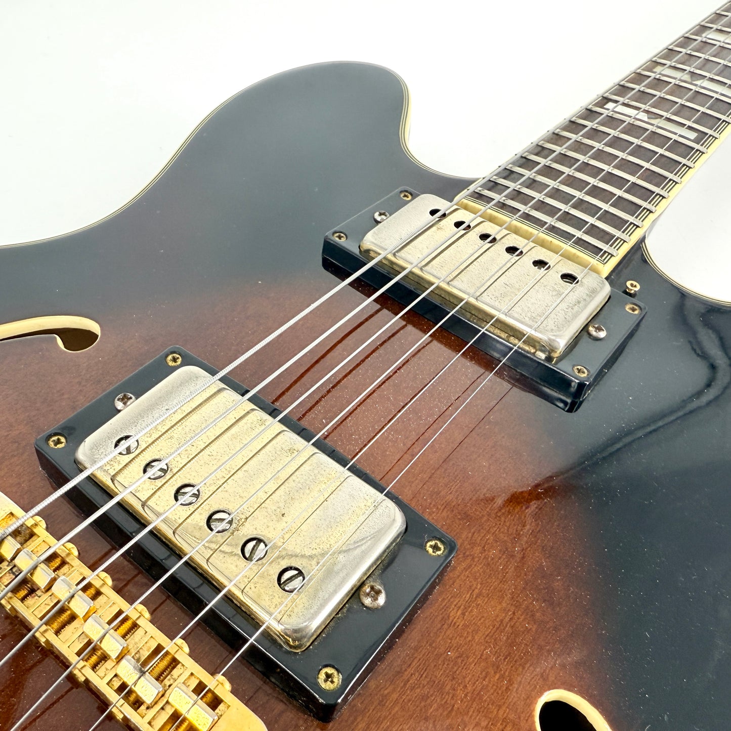 1996 Epiphone Korea Sheraton – Vintage Sunburst