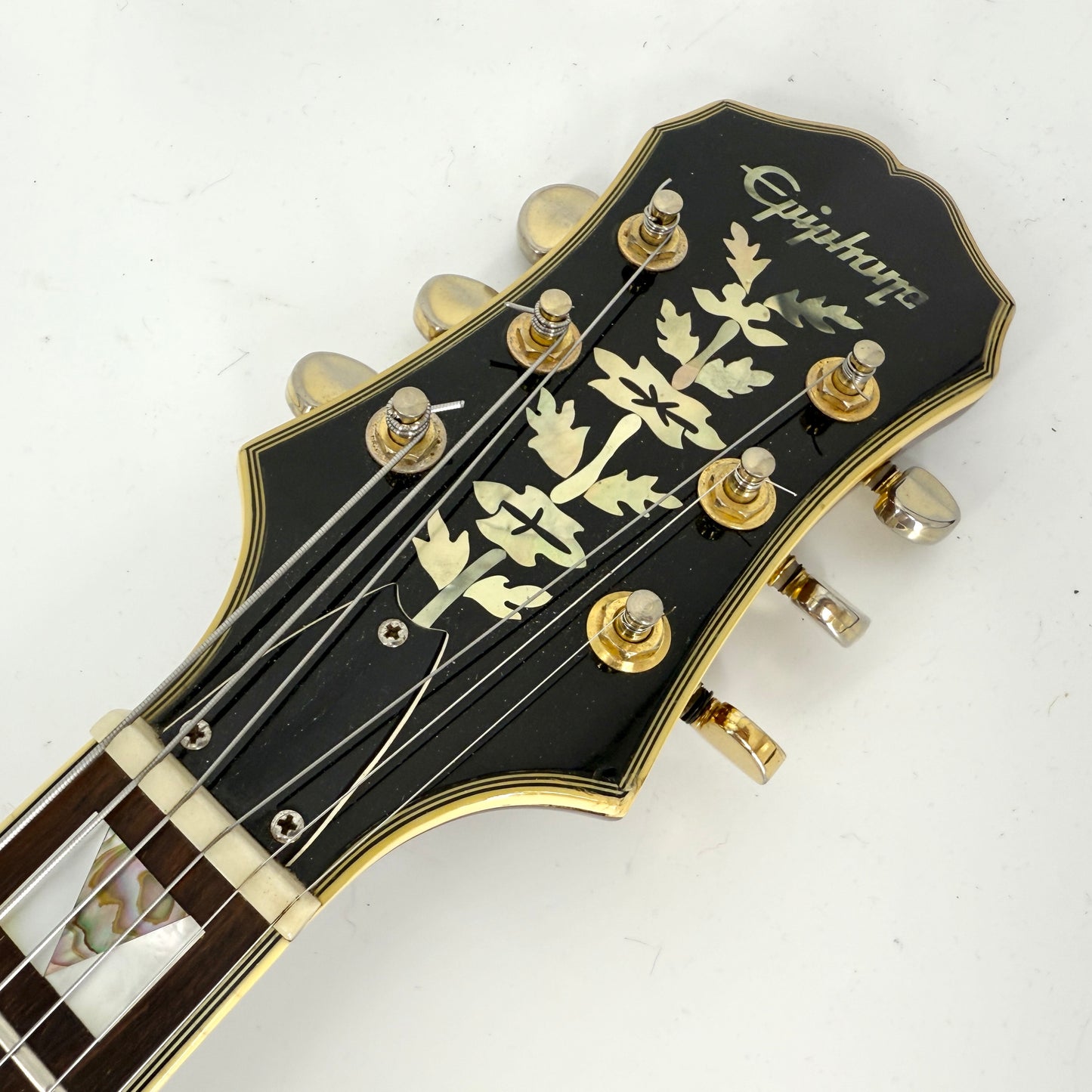 1996 Epiphone Korea Sheraton – Vintage Sunburst