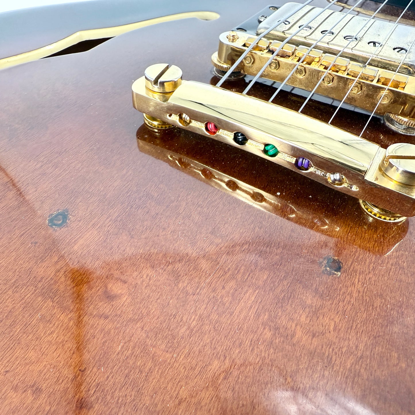 1996 Epiphone Korea Sheraton – Vintage Sunburst