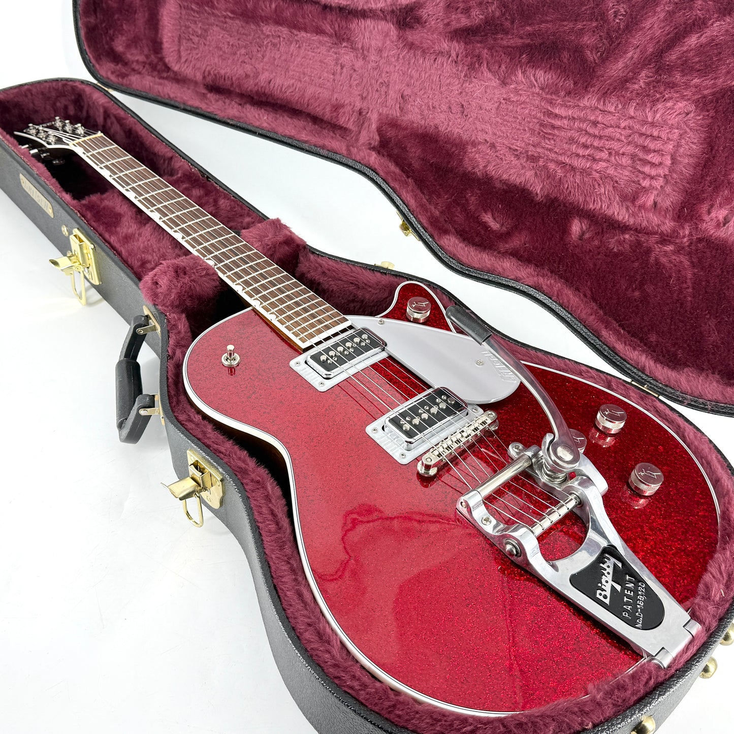 2020 Gretsch G6129T Players Edition Jet - Red Sparkle