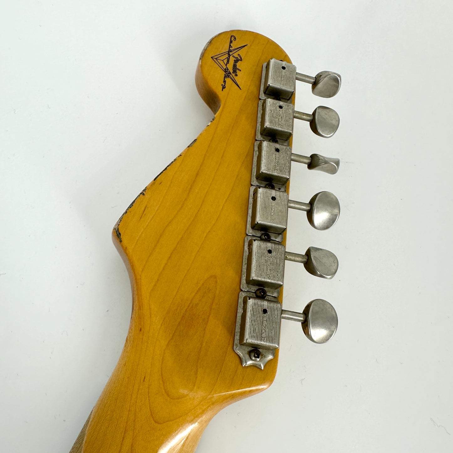 2018 Fender Custom Shop '63 Stratocaster Special Heavy Relic - Candy Green over Sunburst