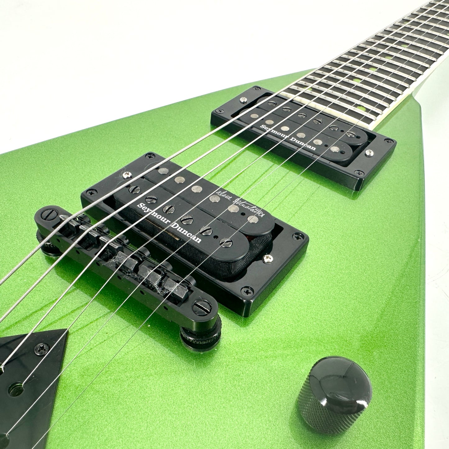 2022 Kramer Dave Mustaine Vanguard Rust in Peace - Alien Tech Green