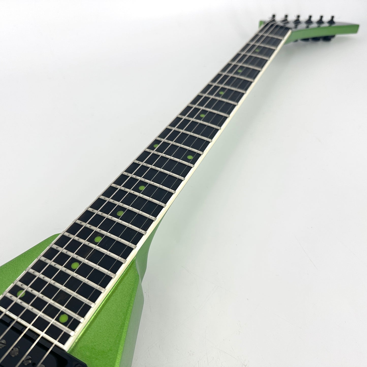 2022 Kramer Dave Mustaine Vanguard Rust in Peace - Alien Tech Green