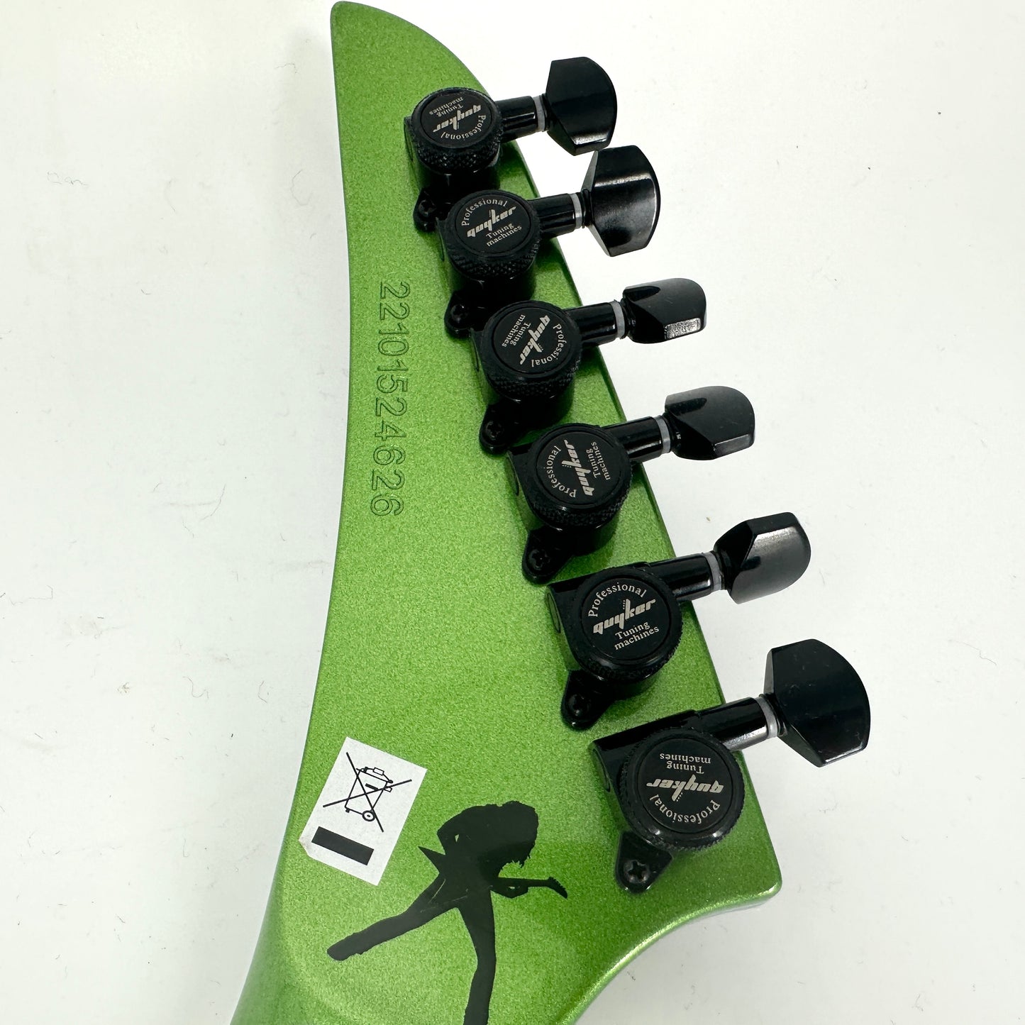 2022 Kramer Dave Mustaine Vanguard Rust in Peace - Alien Tech Green