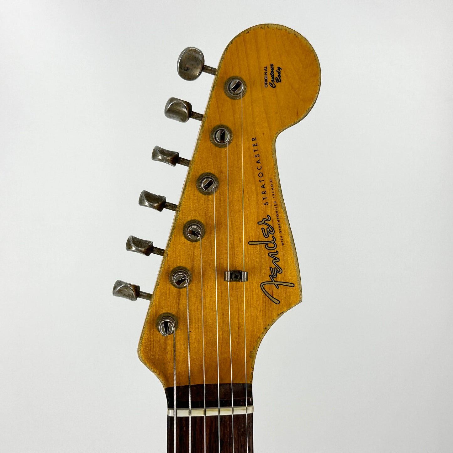 2021 Fender Custom Shop 60’s Stratocaster Super Heavy Relic – Inca Silver