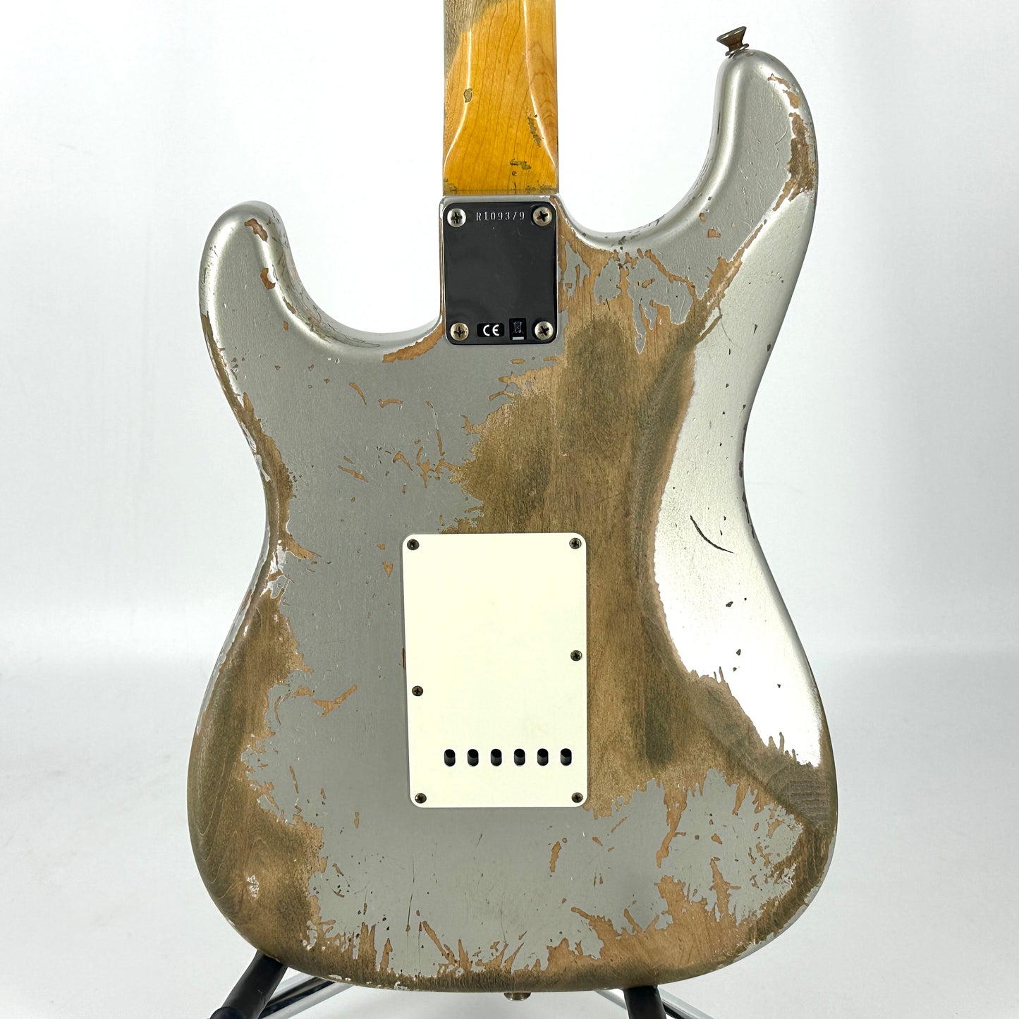 2021 Fender Custom Shop 60’s Stratocaster Super Heavy Relic – Inca Silver