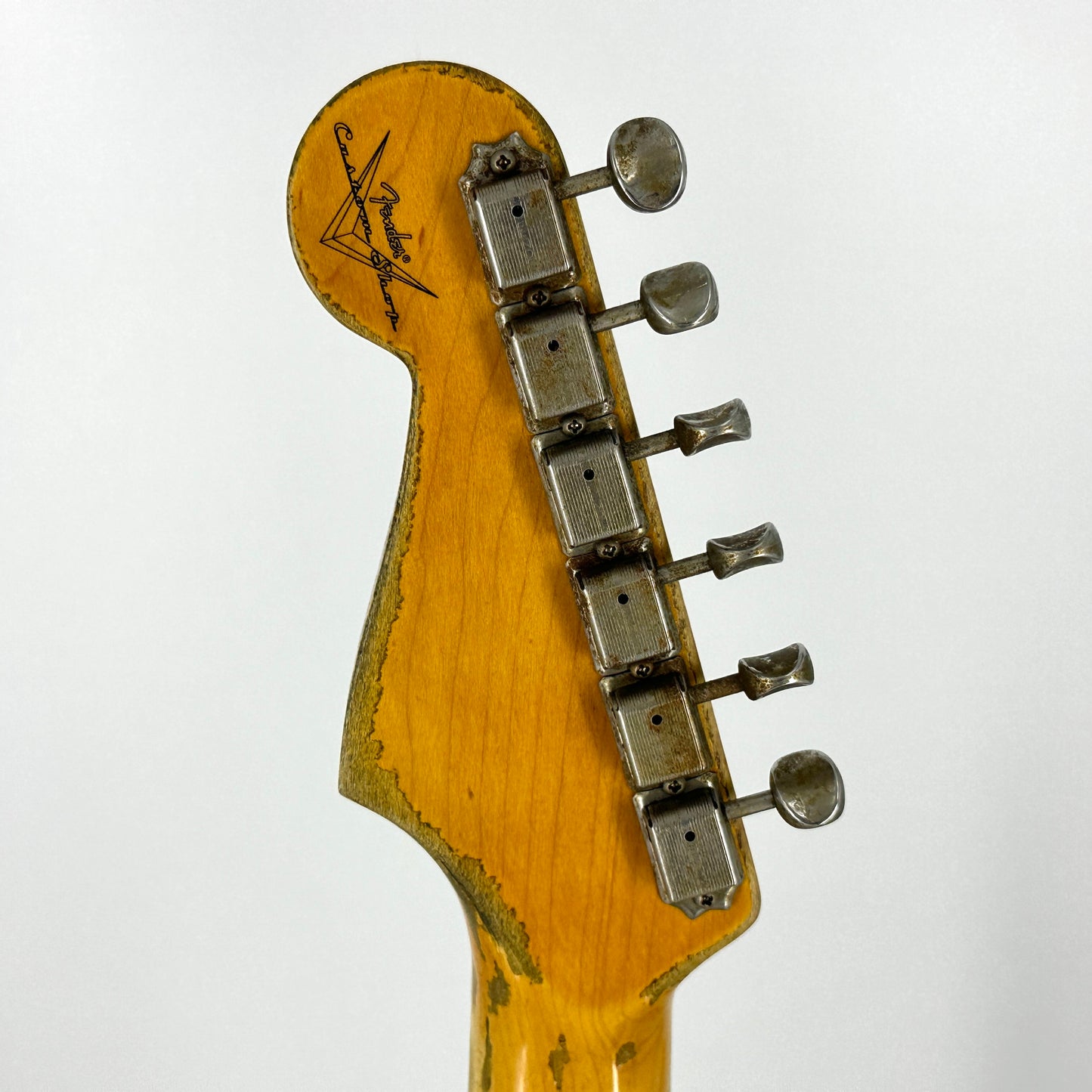 2021 Fender Custom Shop 60’s Stratocaster Super Heavy Relic – Inca Silver