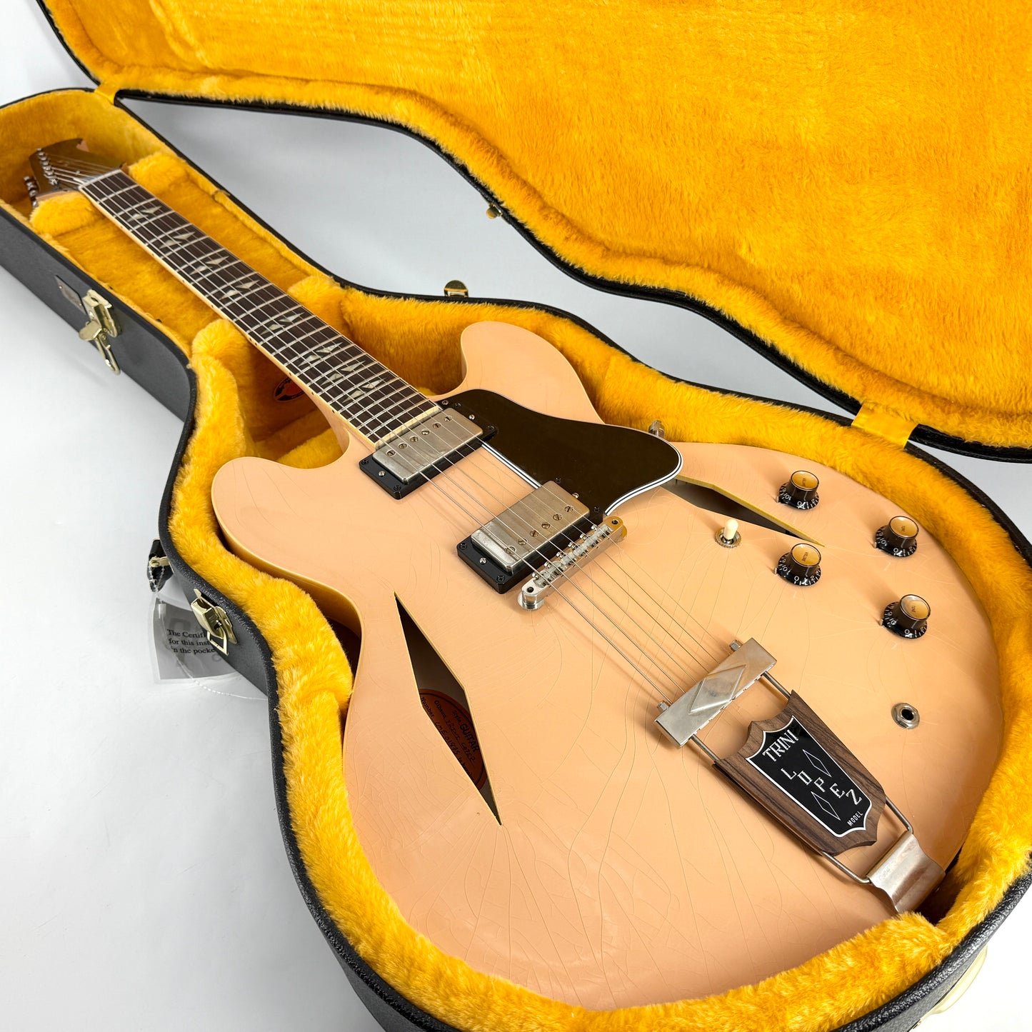 2023 Gibson Custom Shop Murphy Lab Aged Limited Edition 1964 Trini Lopez Reissue - Antique Shell Pink VOS