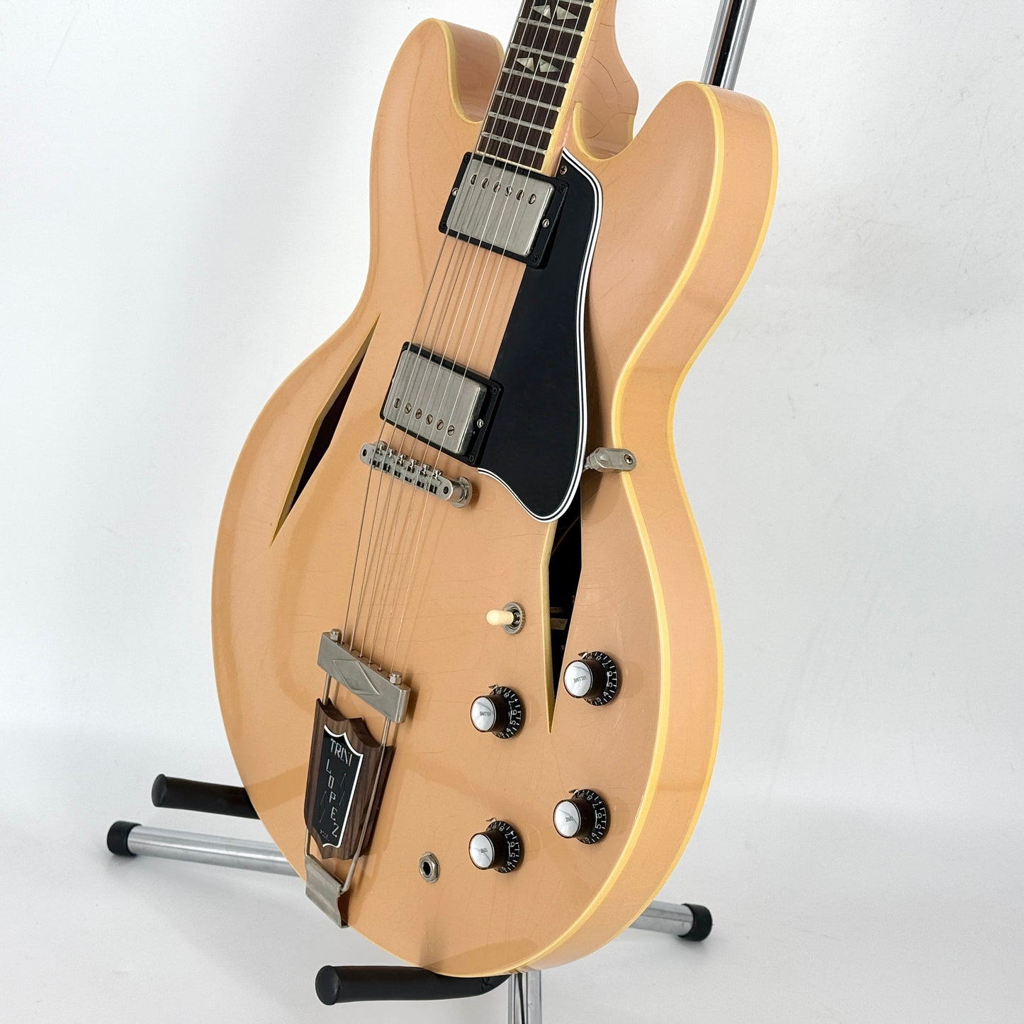 2023 Gibson Custom Shop Murphy Lab Aged Limited Edition 1964 Trini Lopez Reissue - Antique Shell Pink VOS