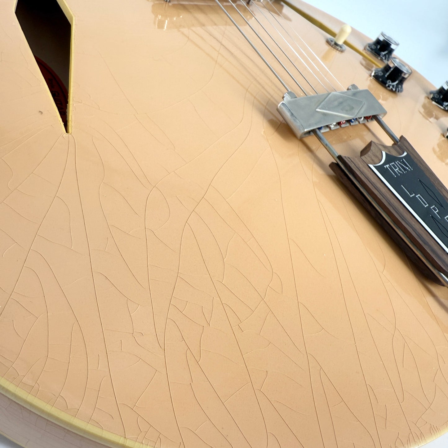 2023 Gibson Custom Shop Murphy Lab Aged Limited Edition 1964 Trini Lopez Reissue - Antique Shell Pink VOS