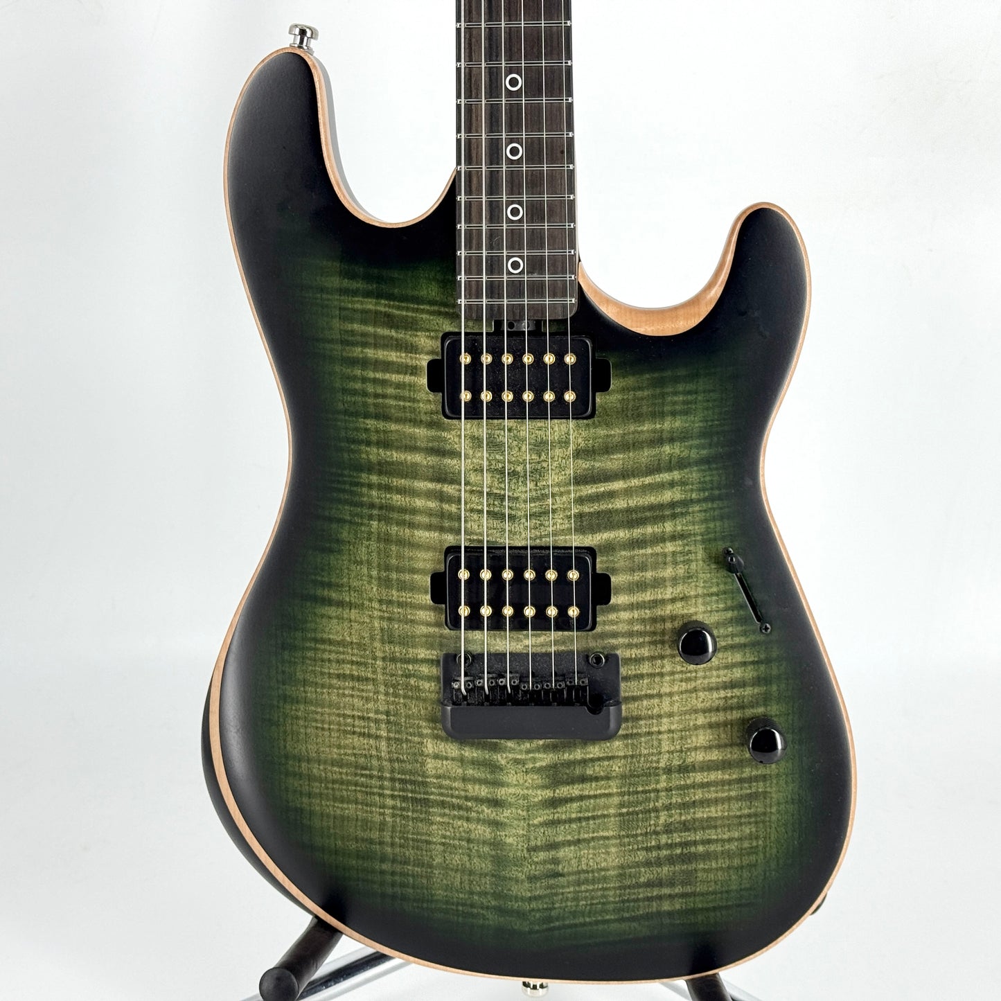 2025 Ernie Ball Music Man Rabea Massaad Sabre - Emerald Hill Burst