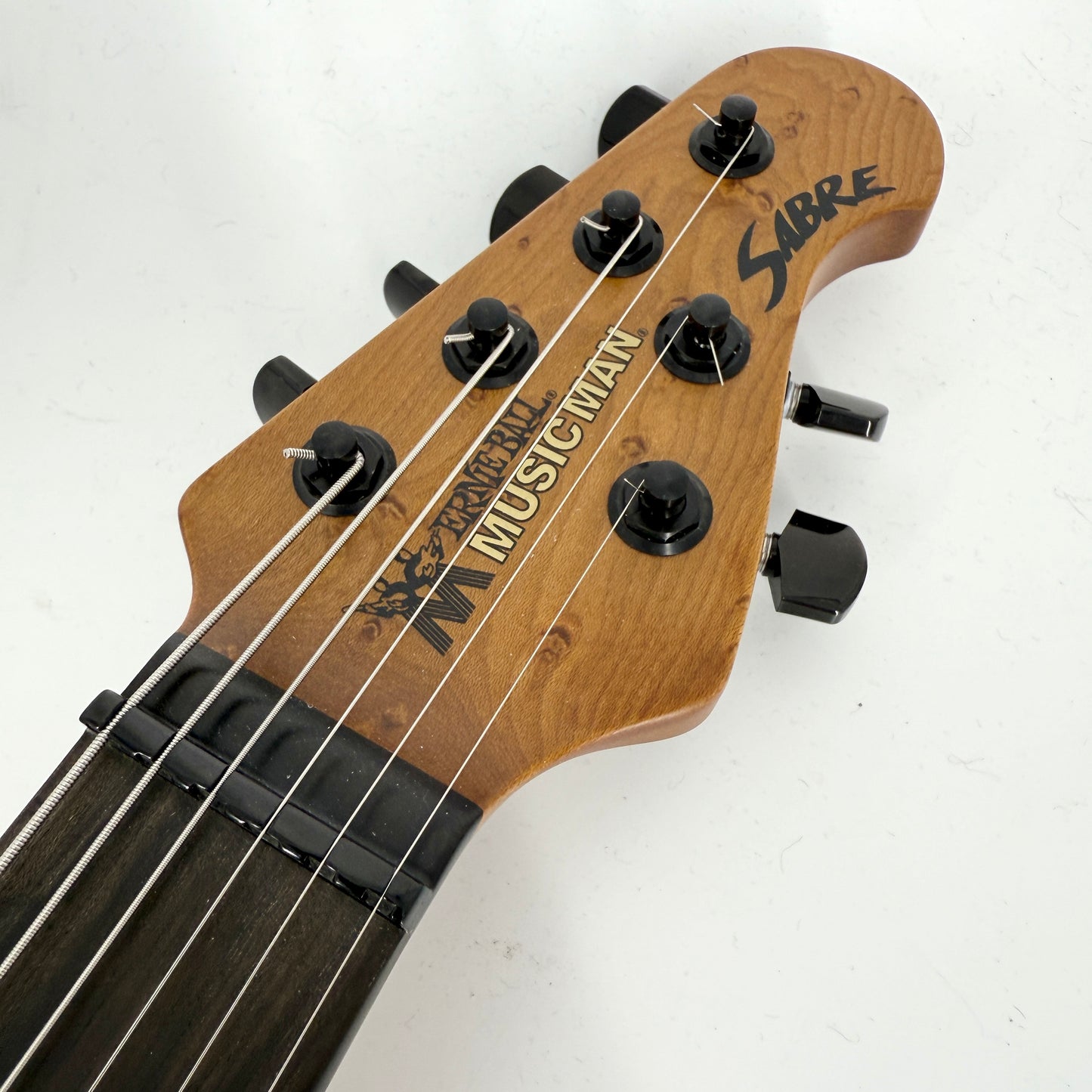 2025 Ernie Ball Music Man Rabea Massaad Sabre - Emerald Hill Burst