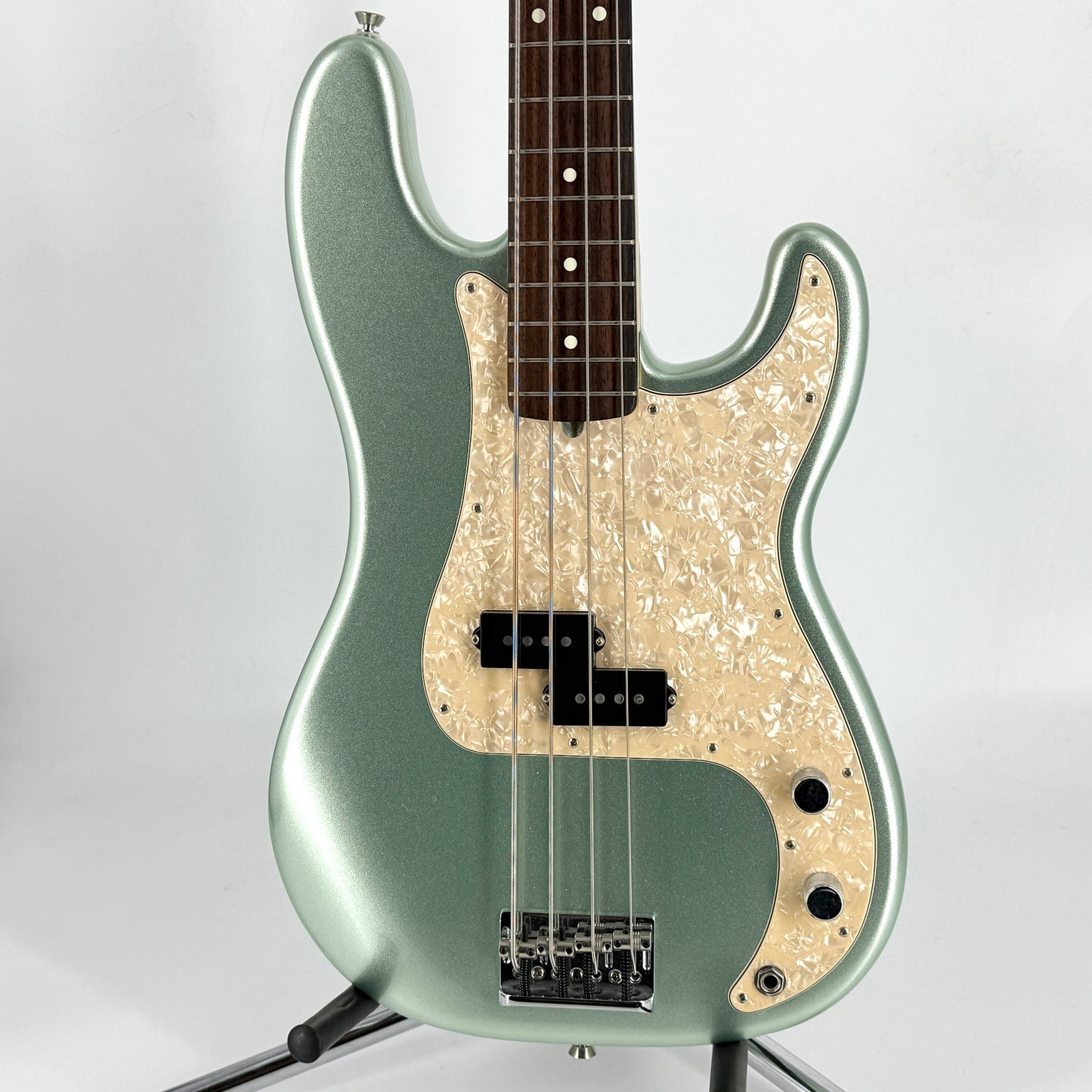 2020 Fender American Professional II Precision Bass - Mystic Surf Green