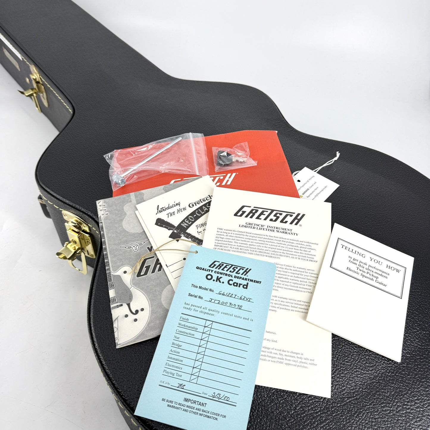 2020 Gretsch Chet Atkins Country Gentleman – G6122T-62 Vintage Select – Walnut Stain