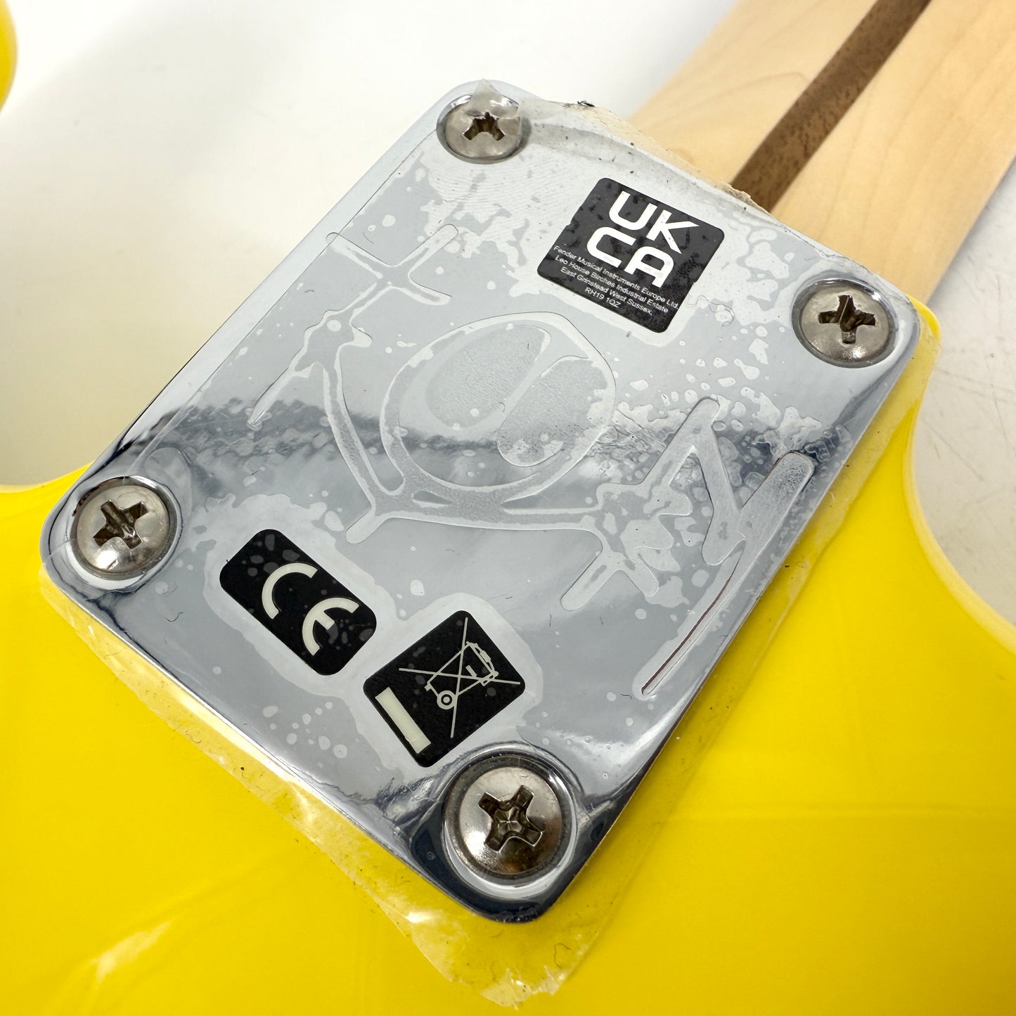 2023 Fender Tom Delonge Limited Edition Stratocaster – Graffiti Yellow