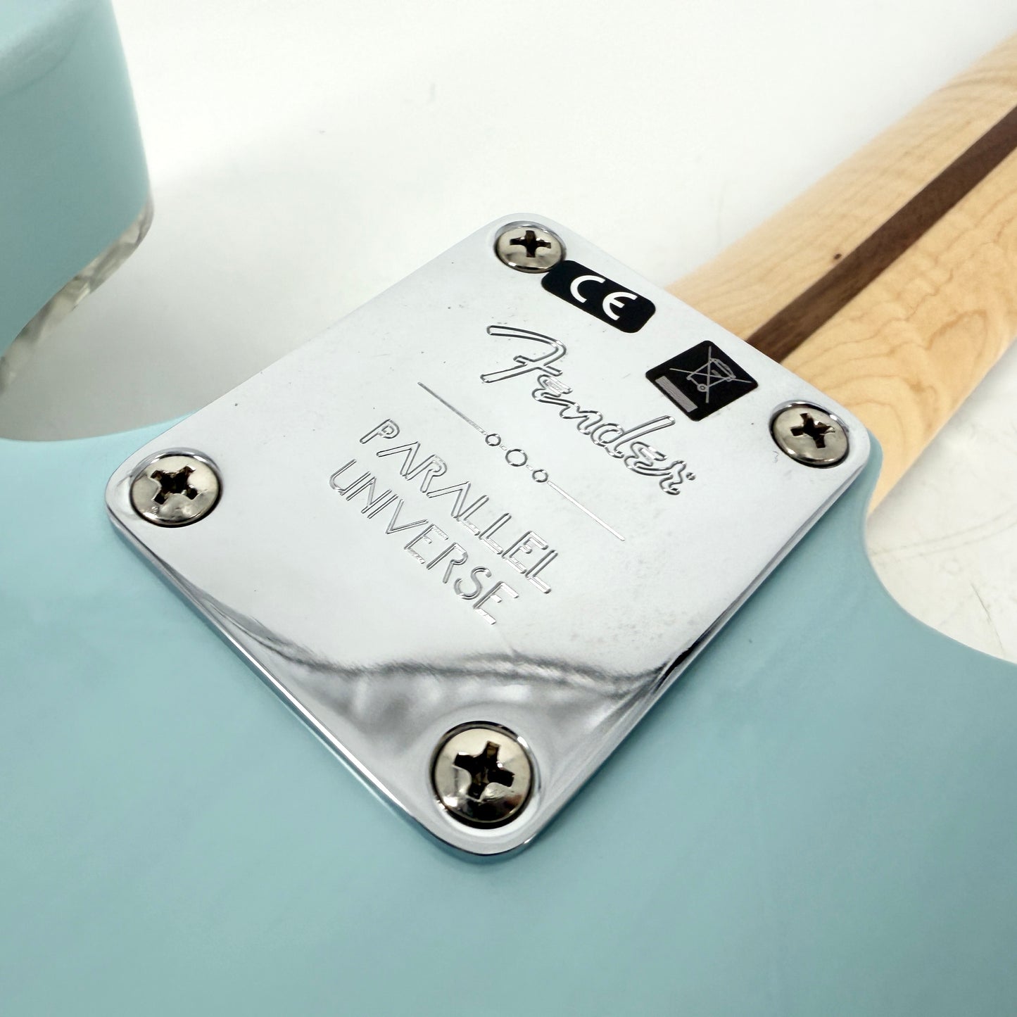 2020 Fender Parallel Universe II Magico Thinline Telecaster - Trans Daphne Blue