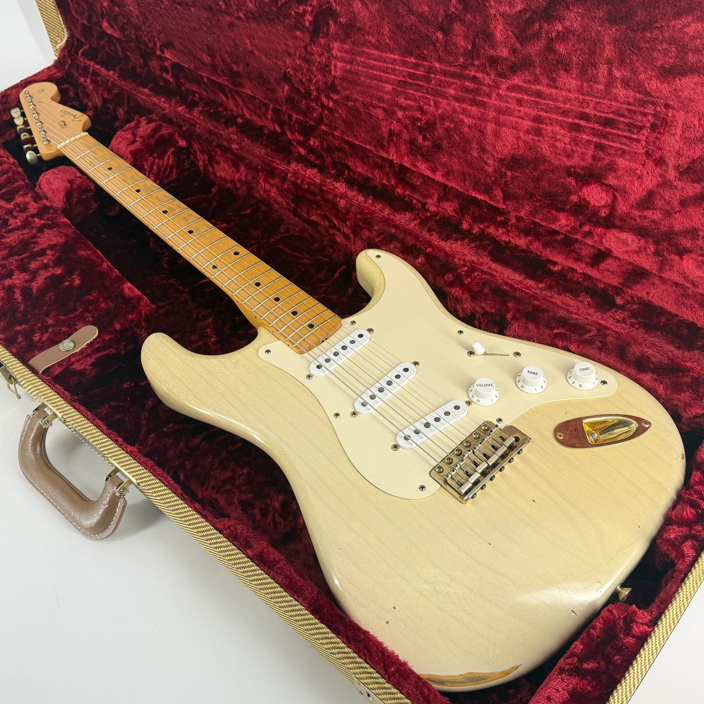 2002 Fender Custom Shop 1957 Stratocaster Relic - Vintage Blonde