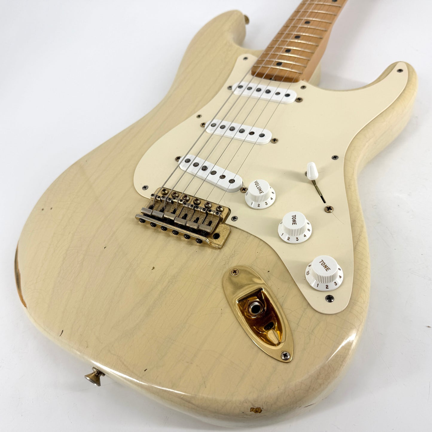 2002 Fender Custom Shop 1957 Stratocaster Relic - Vintage Blonde