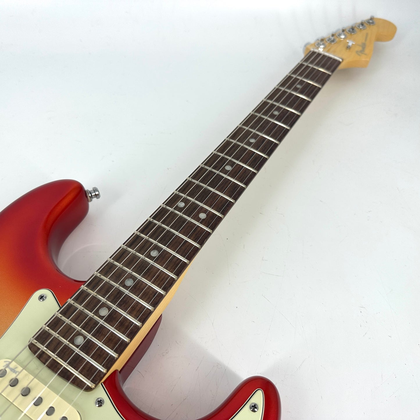 2010 Fender American Deluxe Stratocaster – Sunset Metallic