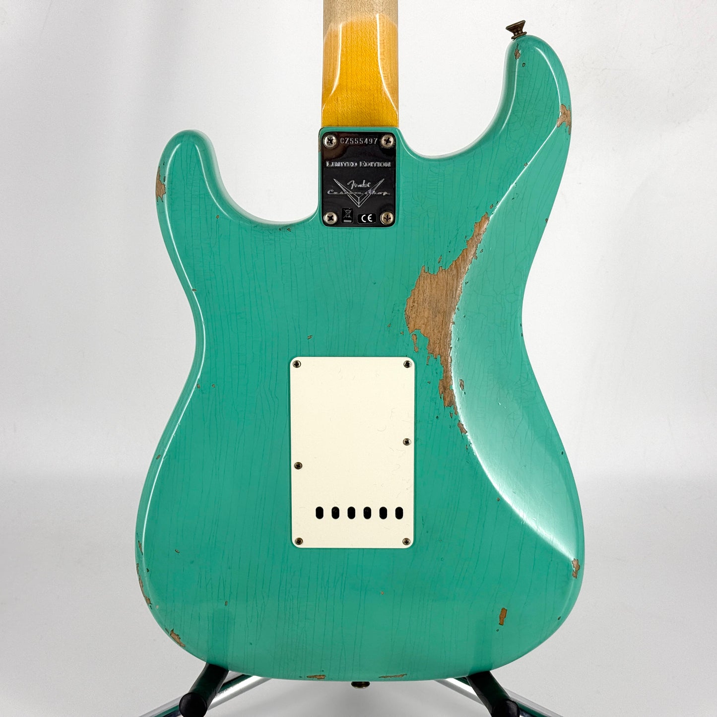 2021 Fender Custom Shop Limited Edition '63 Stratocaster Heavy Relic – Aged Sea Foam Green