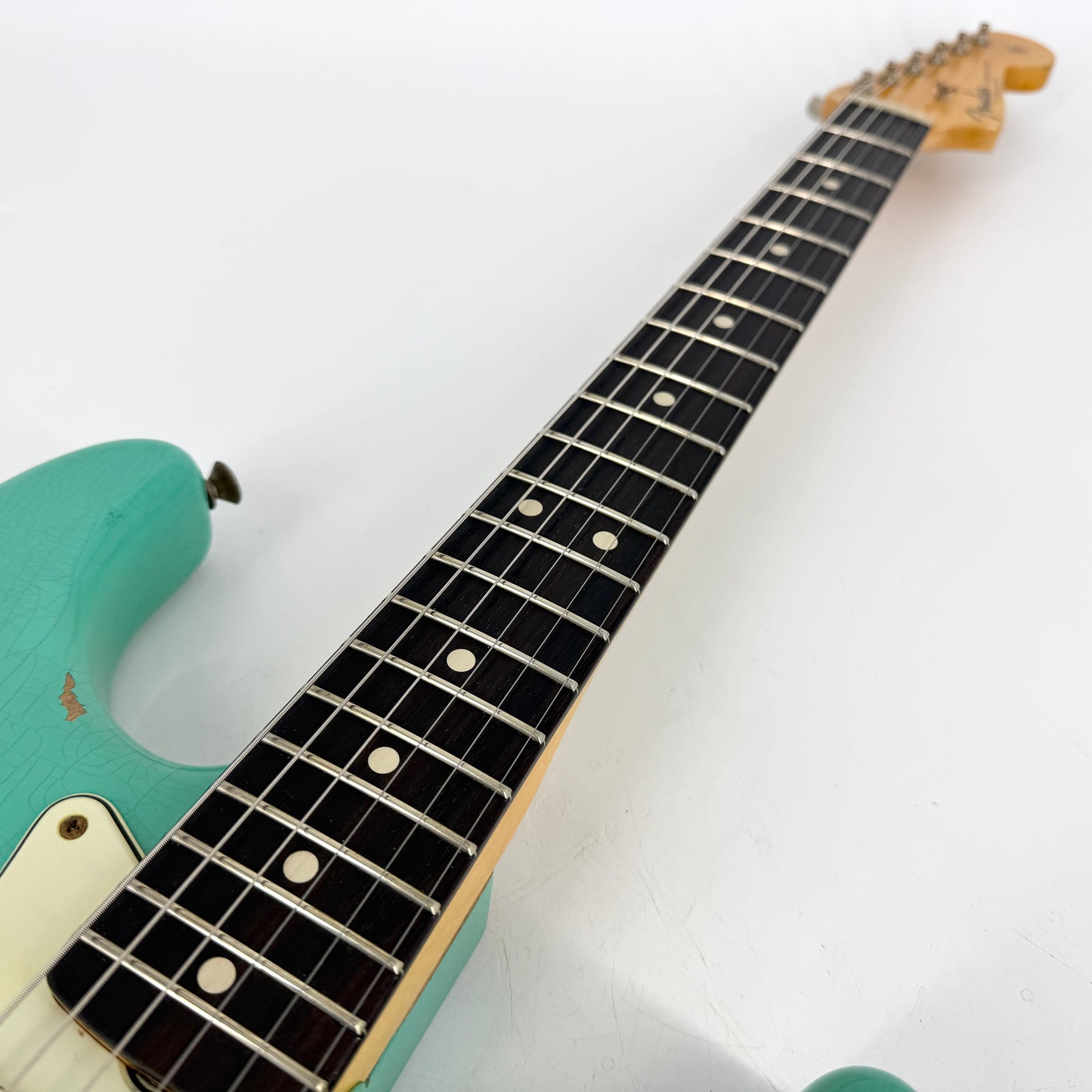 2021 Fender Custom Shop Limited Edition '63 Stratocaster Heavy Relic – Aged Sea Foam Green