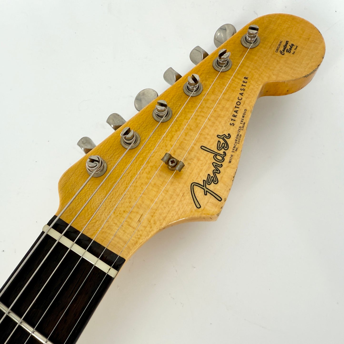 2021 Fender Custom Shop Limited Edition '63 Stratocaster Heavy Relic – Aged Sea Foam Green