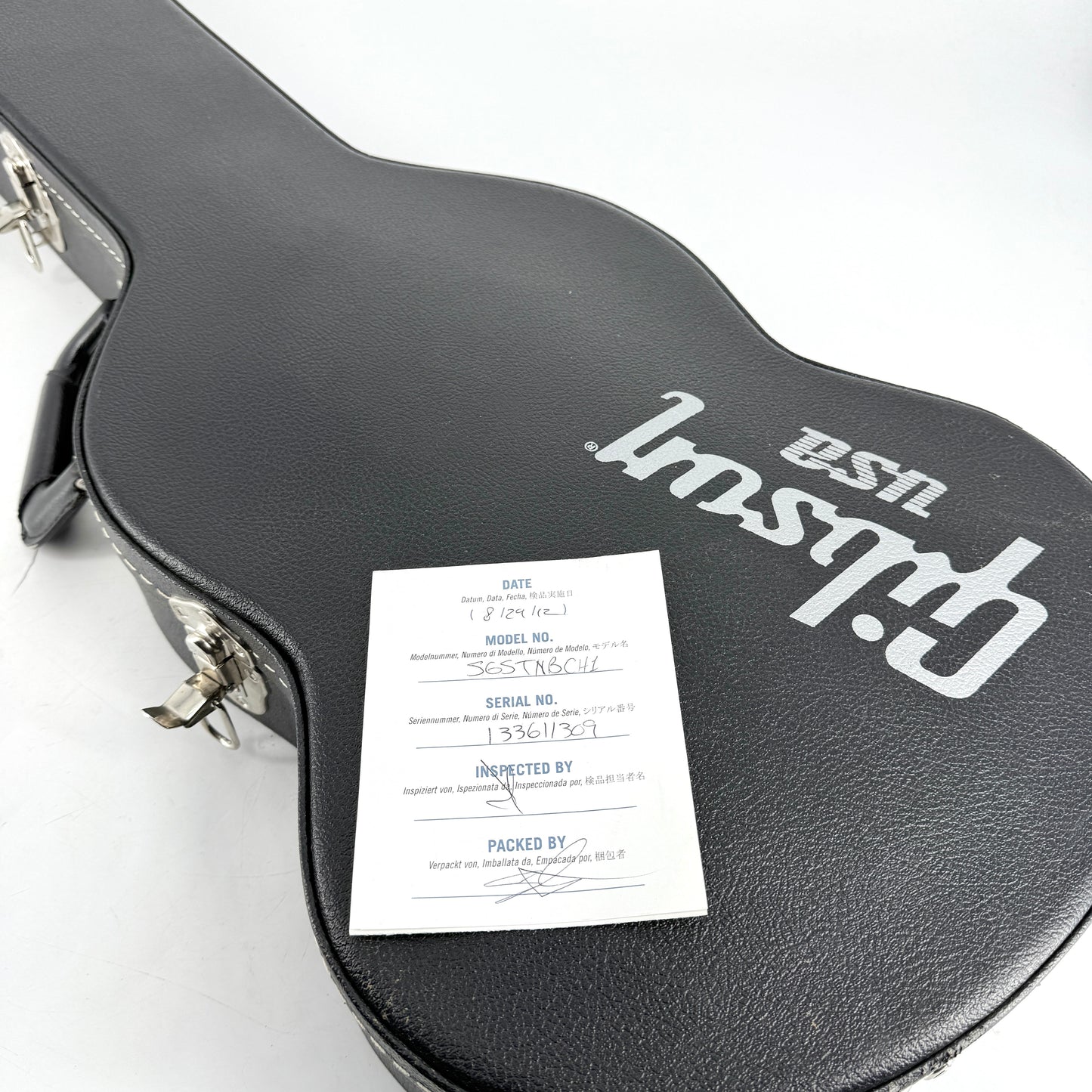 2012 Gibson SG Standard Limited - Natural Burst