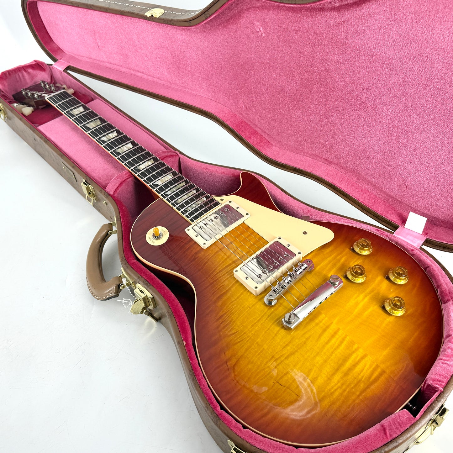 2021 Gibson Custom Shop 60th Anniversary Les Paul Standard 1960 Reissue V1 - Deep Cherry Burst