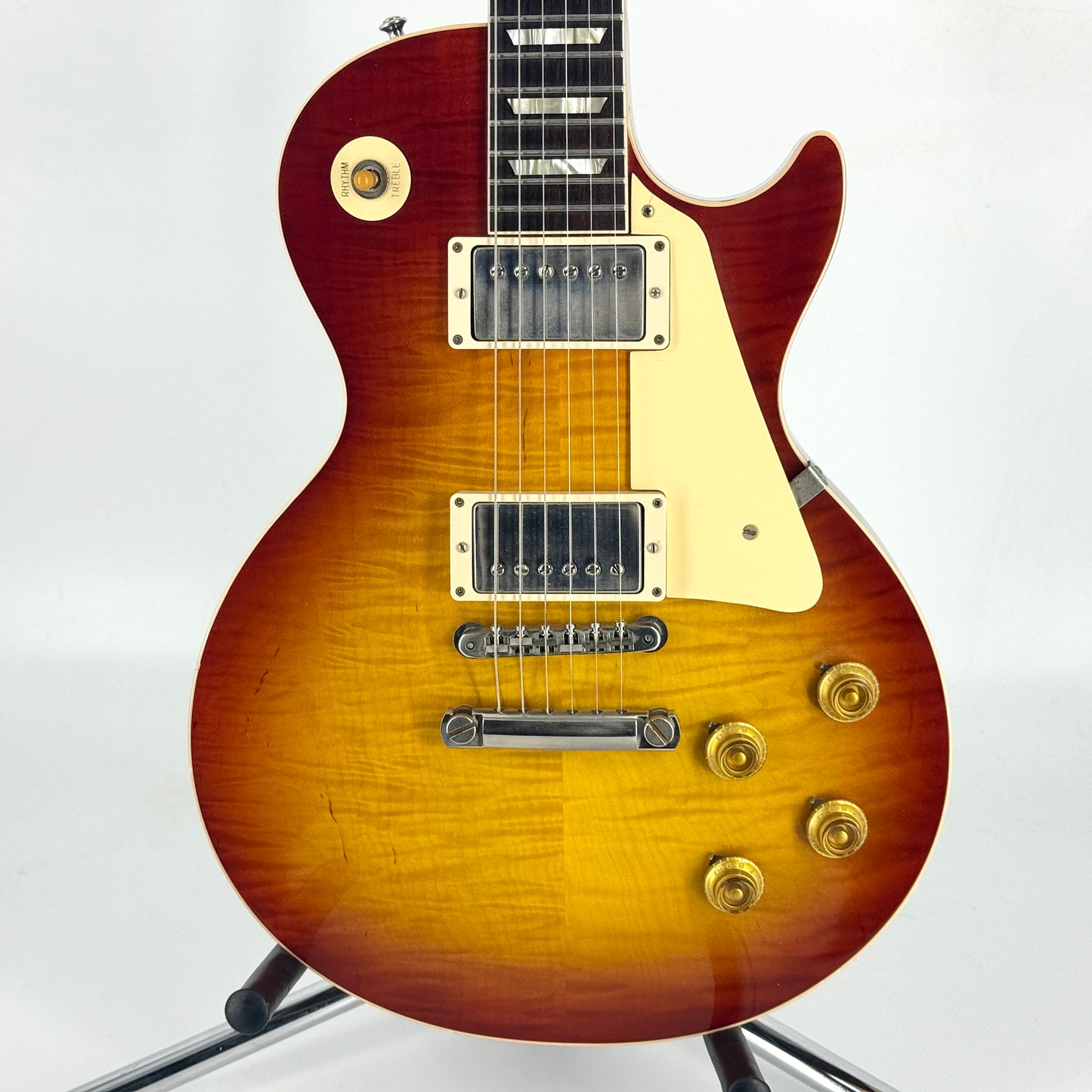 2021 Gibson Custom Shop 60th Anniversary Les Paul Standard 1960 Reissue V1 - Deep Cherry Burst