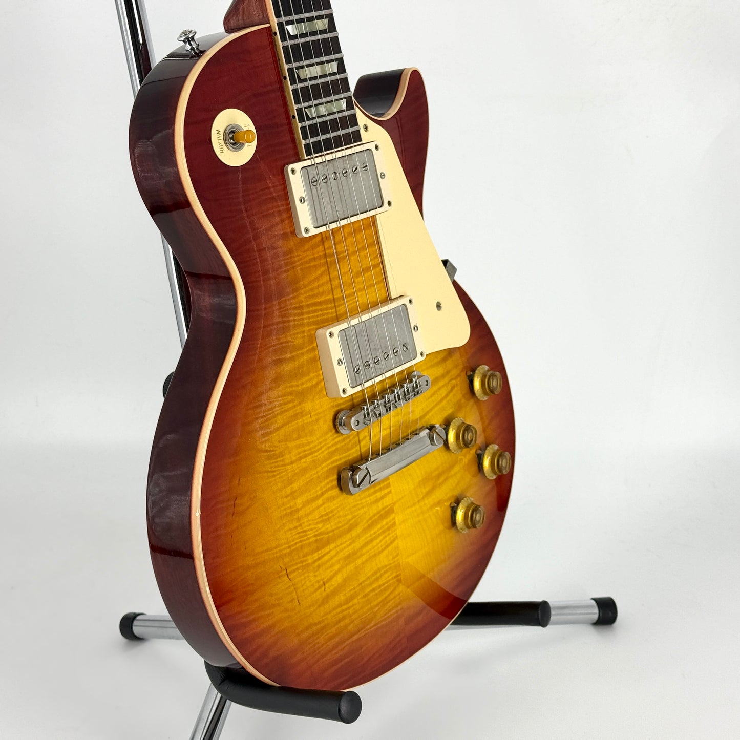2021 Gibson Custom Shop 60th Anniversary Les Paul Standard 1960 Reissue V1 - Deep Cherry Burst