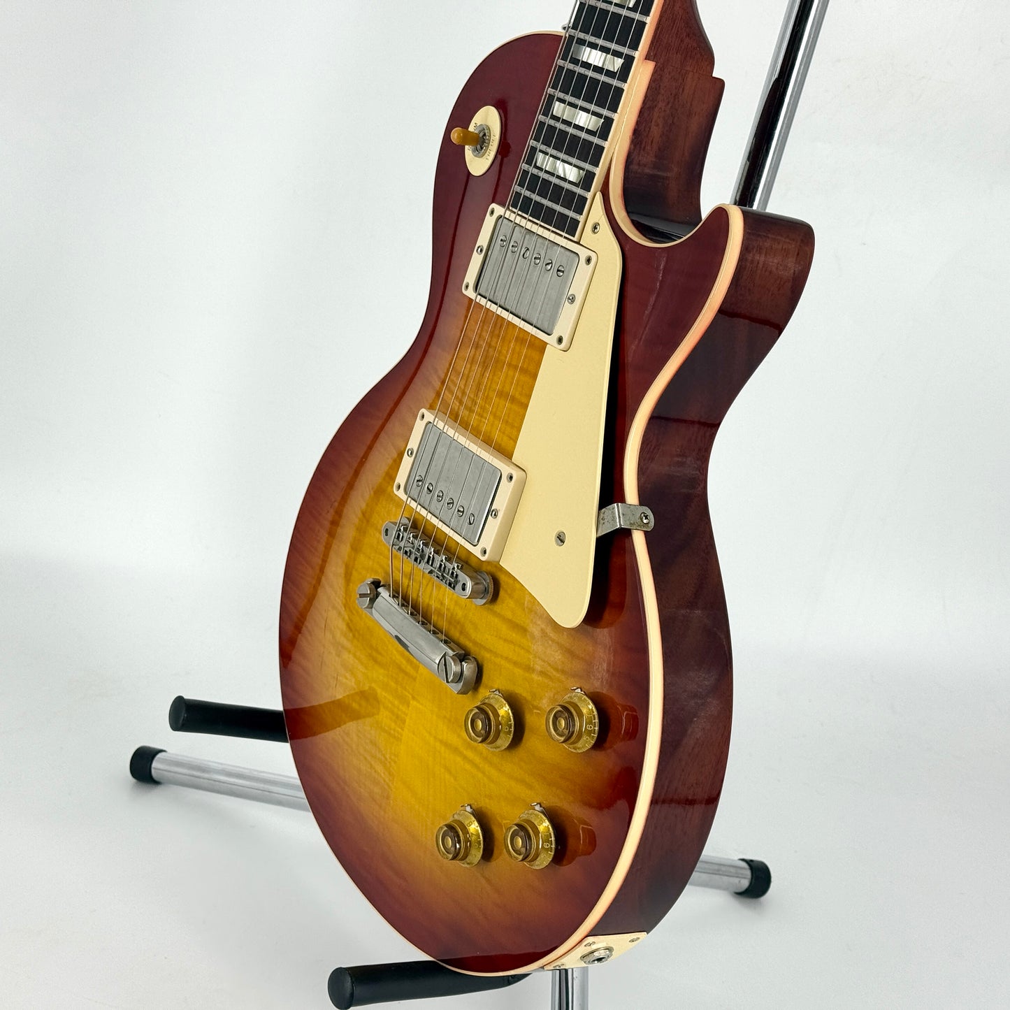 2021 Gibson Custom Shop 60th Anniversary Les Paul Standard 1960 Reissue V1 - Deep Cherry Burst